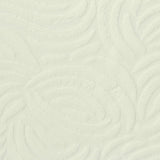 Cream Leaf Pointelle Knit, Polyester