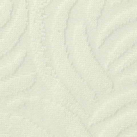 Cream Leaf Pointelle Knit, Polyester