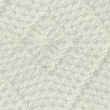 Cream Diamond Jersey Knit, Polyester — texture