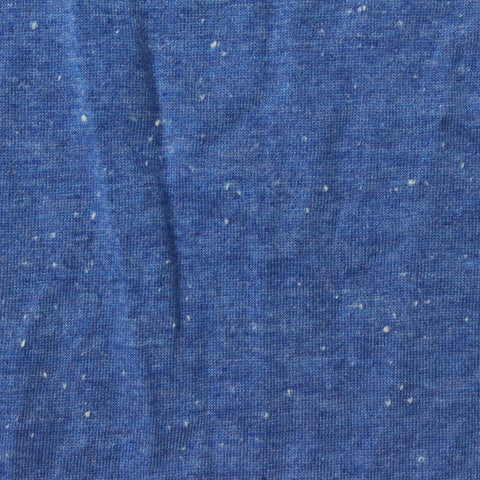 Blue Marl Jersey Knit, Poly-Viscose, 130 gsm