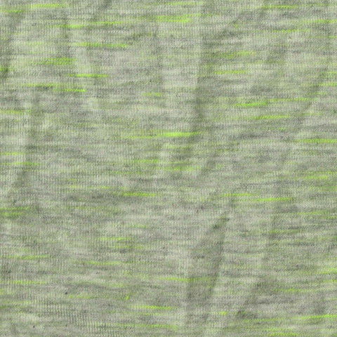 Grey Marl Jersey Knit, Polyester, 136 gsm