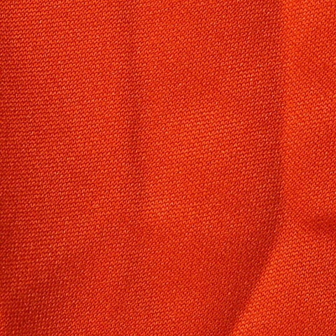 100% Polyester Interlock Knit Fabric, 230 gsm, 180 cm — Orange