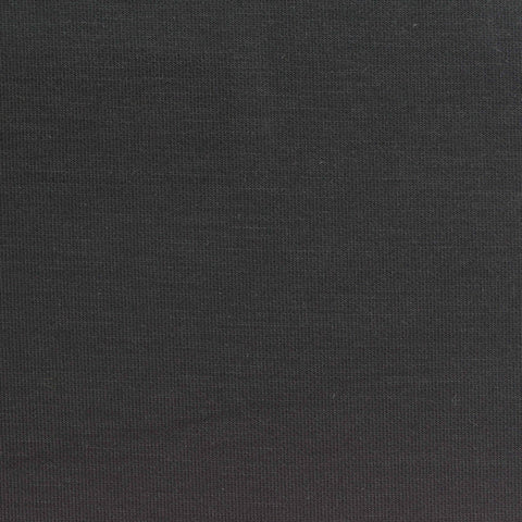 Viscose Polyester Stretch Scuba Knit Fabric, 340 gsm, 170 cm — Black