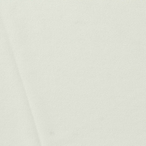 Polyester Stretch Linen-Look Fabric, 170 gsm, 150 cm — White