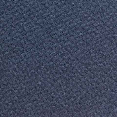 Blue Geometric-Diamond Jacquard, Polyester