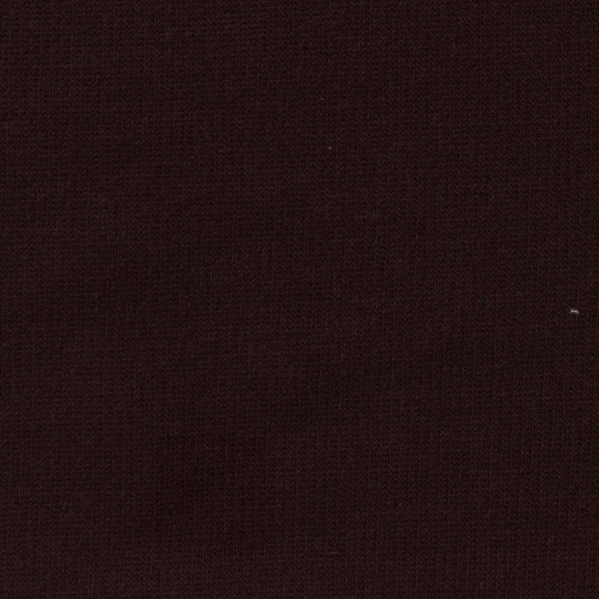 Brushed Polyester Cotton Rib Knit Fabric, 260 gsm, 165 cm — Brown