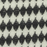 Black Diamond Chunky Knit, Polyester — texture