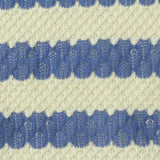 Blue Flecks Jersey Knit, Acrylic-Cotton