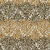Brown Openwork Chunky Knit, Polyester