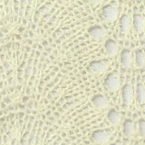 Cream Diamond Chunky Knit, Poly-Cotton — texture