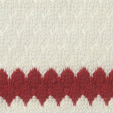Red Horizontal-Stripe Jersey Knit, Polyester — texture