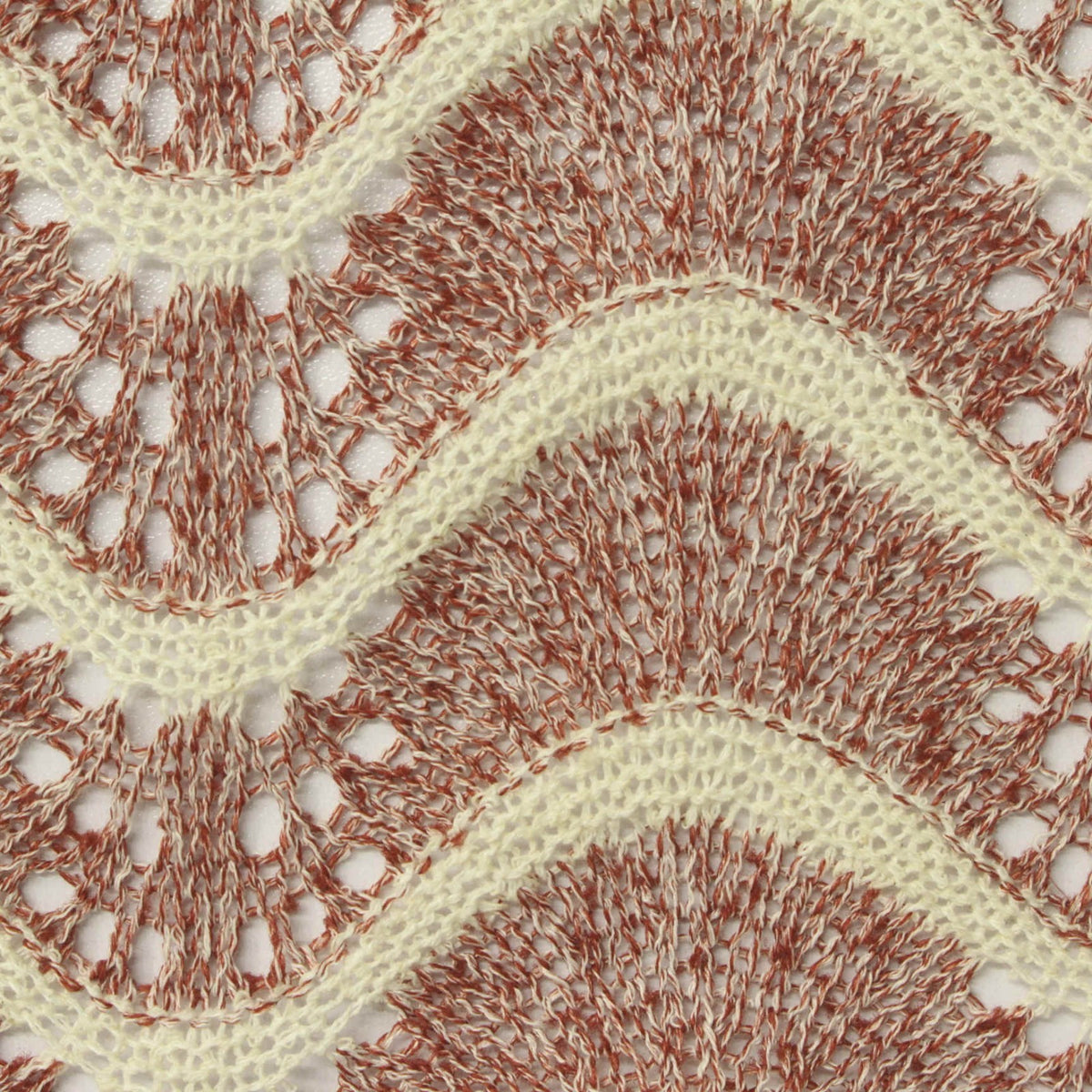 Cream Marl Chunky Knit, Polyester, 239 gsm