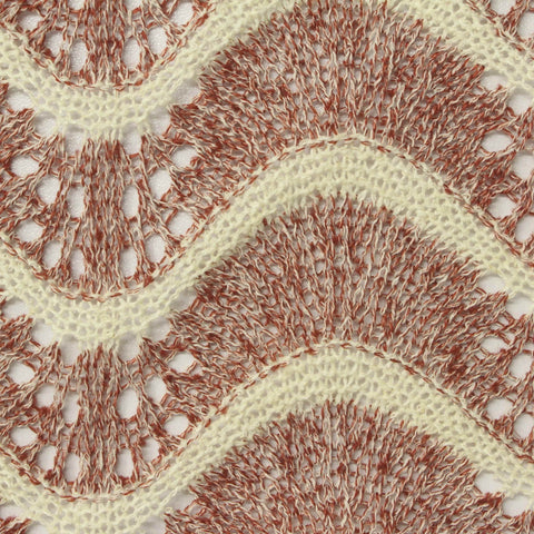 Cream Marl Chunky Knit, Polyester, 239 gsm