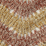 Jacquard 100% Polyester Chunky Knit Fabric, 357 gsm, 166 cm — Multi — texture