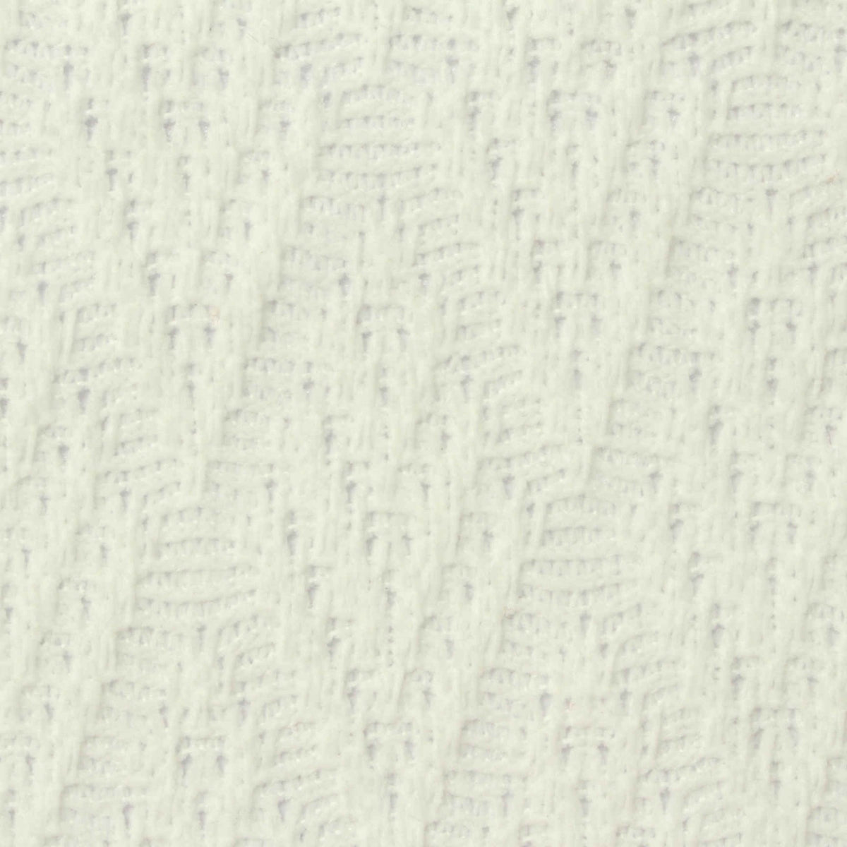 Off-White Geometric Chenille, Polyester