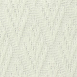 Off-White Geometric Chenille, Polyester