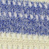 Blue Marl Chunky Knit, Polyester — texture