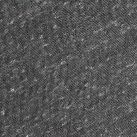 Dark Grey Marl Jersey Knit, Polyester, 160 gsm, 165 cm, ref EF-278315