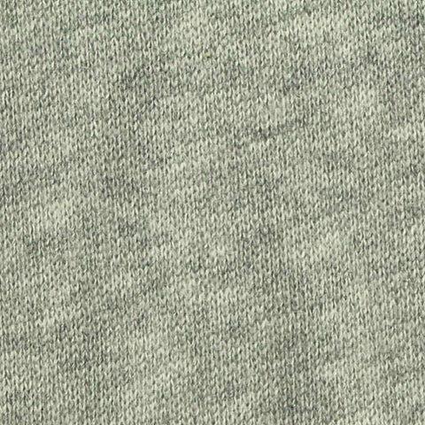 Grey Heather French Terry, Cotton, 250 gsm