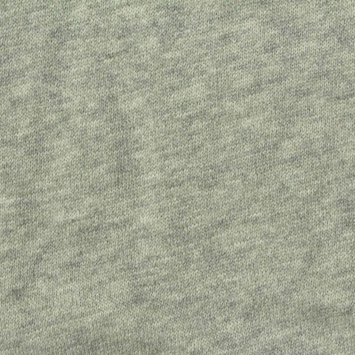 Grey Heather French Terry, Cotton, 250 gsm