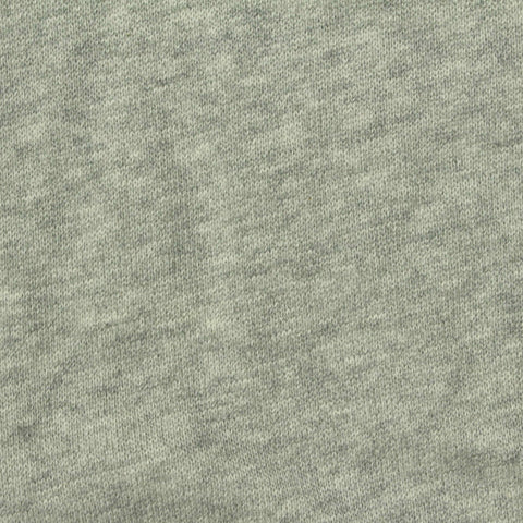 Grey Heather French Terry, Cotton, 250 gsm