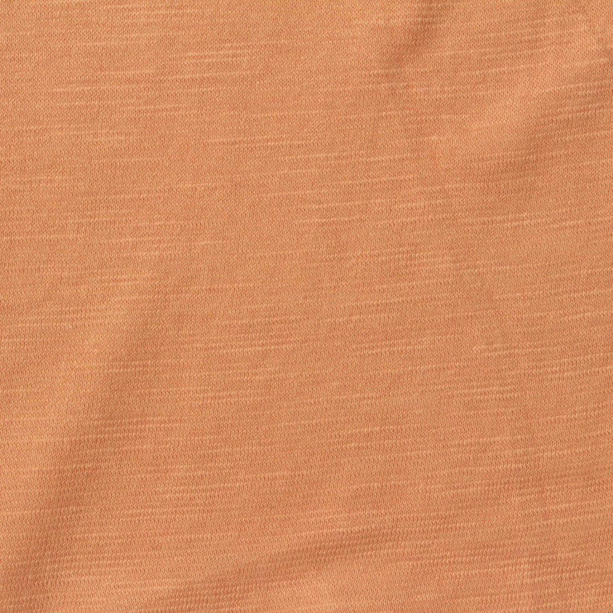 Orange Heather Jersey Knit, Cotton-Viscose