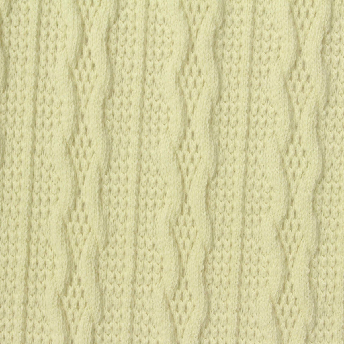 Yellow Openwork Jersey Knit, Polyester