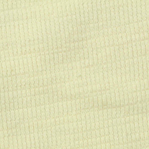 Polyester Cotton Stretch French Terry Fabric, 208 gsm, 168 cm — Yellow