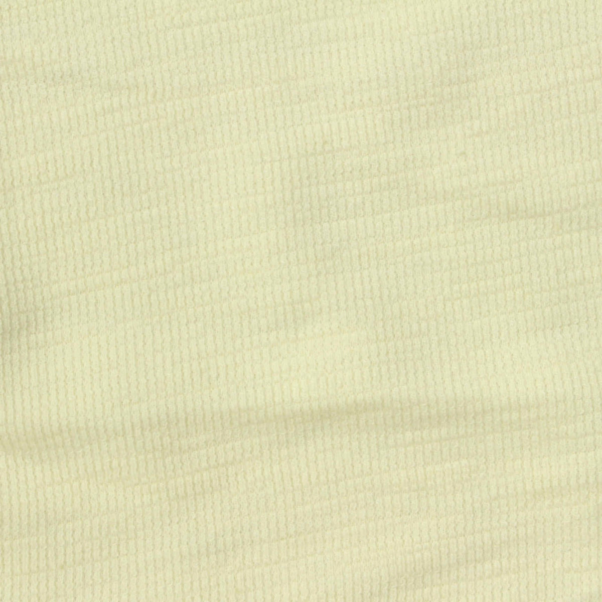 Polyester Cotton Stretch French Terry Fabric, 208 gsm, 168 cm — Yellow