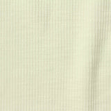 Slub Polyester Cotton Stretch Jersey Knit Fabric, 228 gsm, 164 cm — Beige