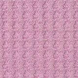 Polyester Viscose Stretch Waffle Knit Fabric, 245 gsm, 165 cm — Pink — texture