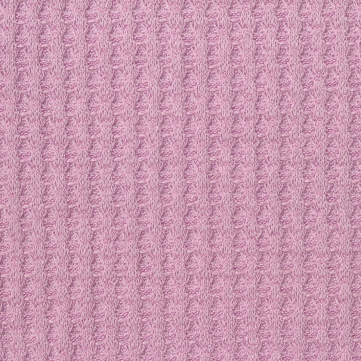 Polyester Viscose Stretch Waffle Knit Fabric, 245 gsm, 165 cm — Pink