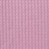 Polyester Viscose Stretch Waffle Knit Fabric, 245 gsm, 165 cm — Pink