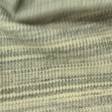 Marled Grey Horizontal-Stripe Waffle Knit, Cotton-Poly