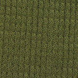 Viscose Stretch Waffle Knit Fabric, 238 gsm, 163 cm — Green — texture