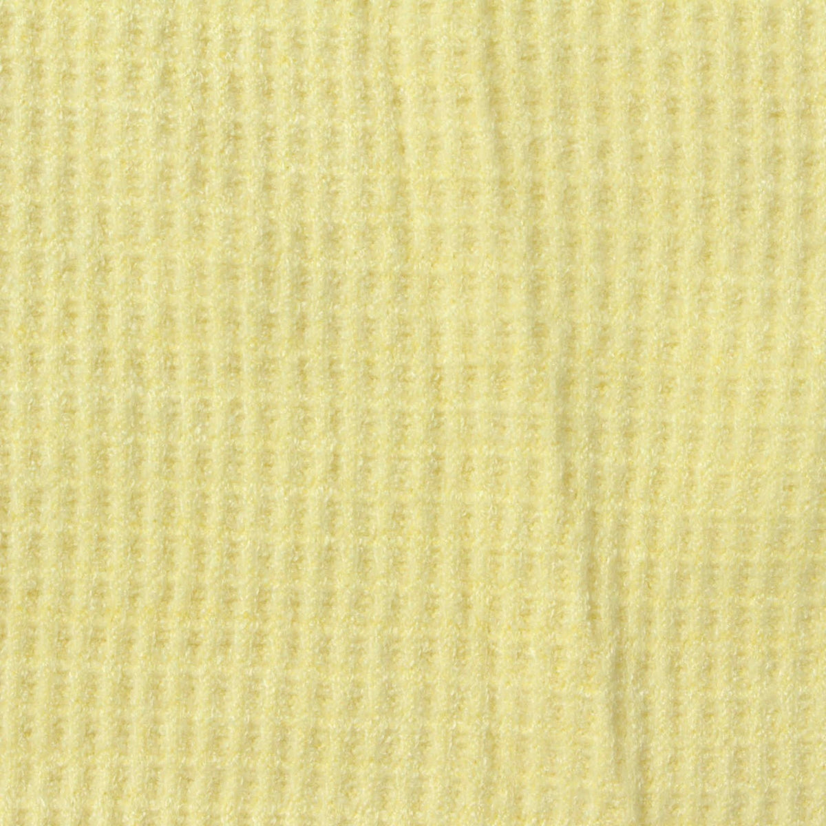 Viscose Polyester Blend Waffle Knit Fabric, 275 gsm, 175 cm — Yellow
