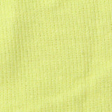 Slub Cotton Stretch Rib Knit Fabric, 200 gsm, 165 cm — Green — texture