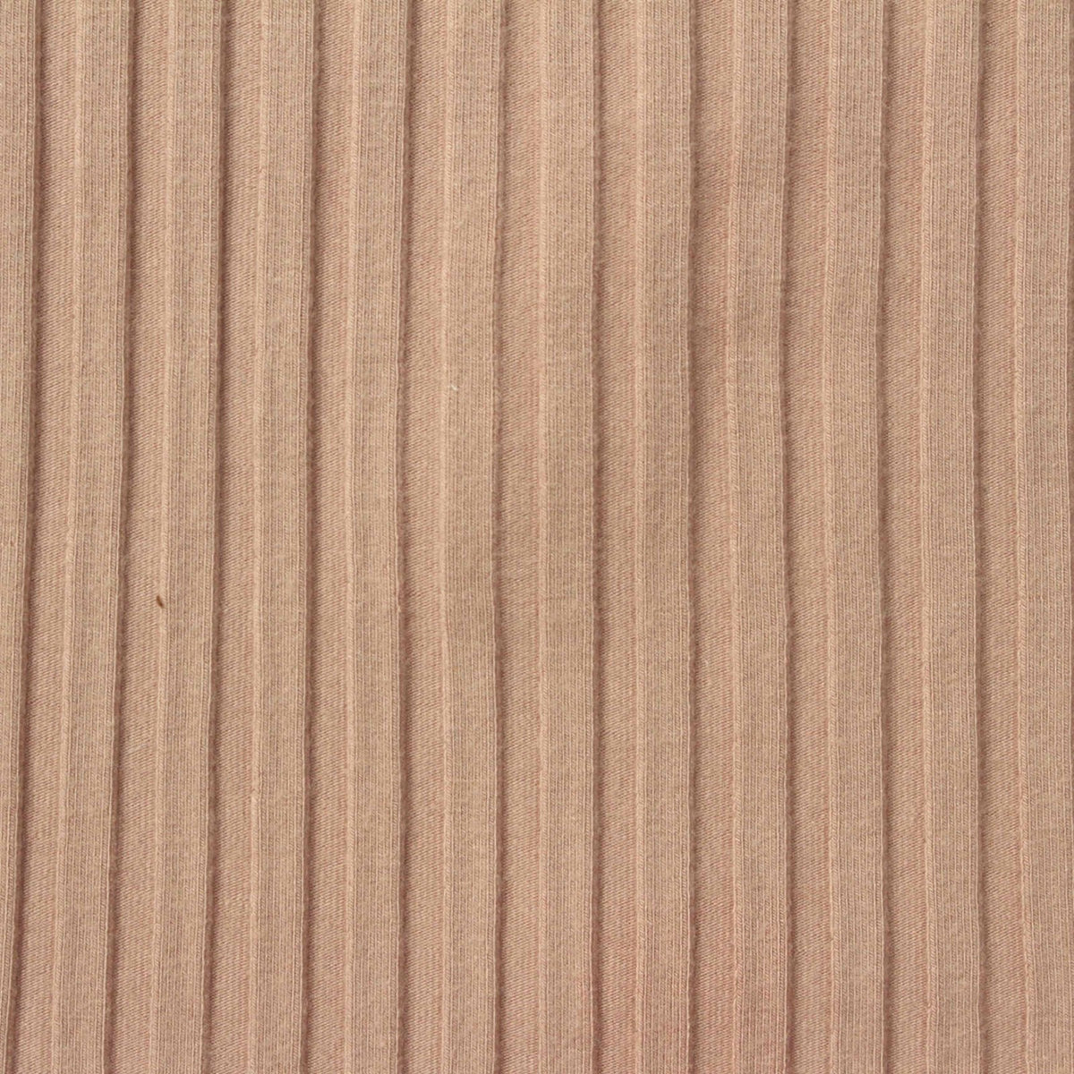 Viscose Stretch Rib Knit Fabric, 357 gsm, 120 cm — Beige