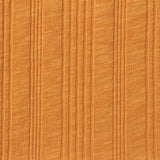 Cotton Viscose Stretch Rib Knit Fabric, 176 gsm, 156 cm — Orange