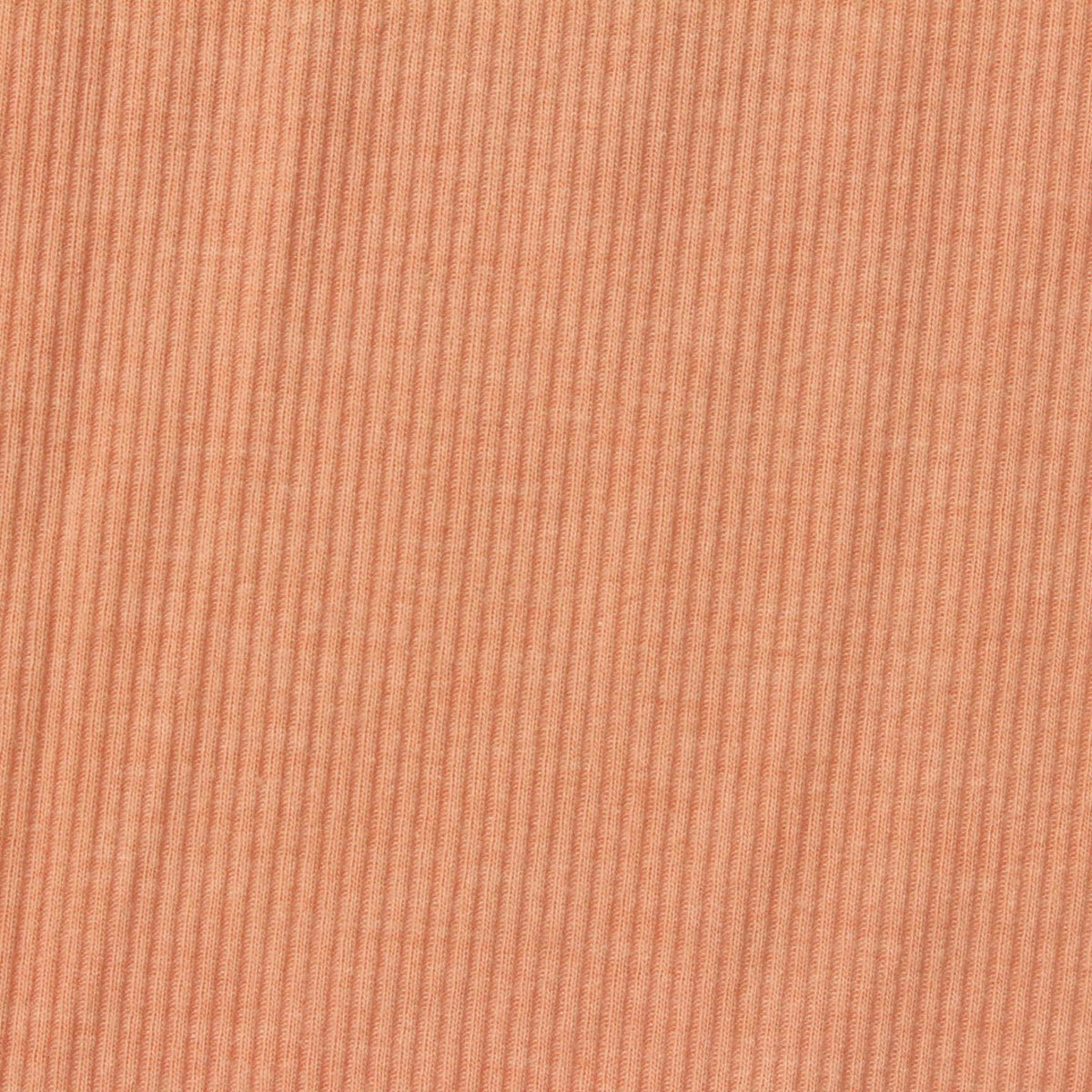 Polyester Viscose Stretch Rib Knit Fabric, 255 gsm, 127 cm — Orange
