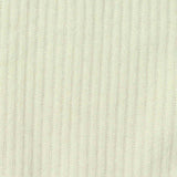 Polyester Viscose Stretch Rib Knit Fabric, 180 gsm, 174 cm — Beige — texture