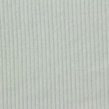 Brushed Polyester Viscose Stretch Rib Knit Fabric, 181 gsm, 172 cm — Green