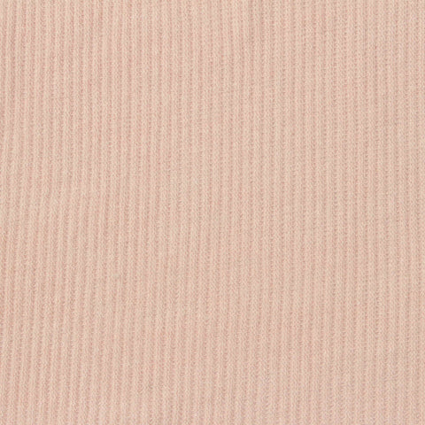 Polyester Viscose Stretch Rib Knit Fabric, 125 gsm, 159 cm — Beige
