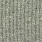 Heathered Grey Marl Rib Knit, Poly-Viscose — texture