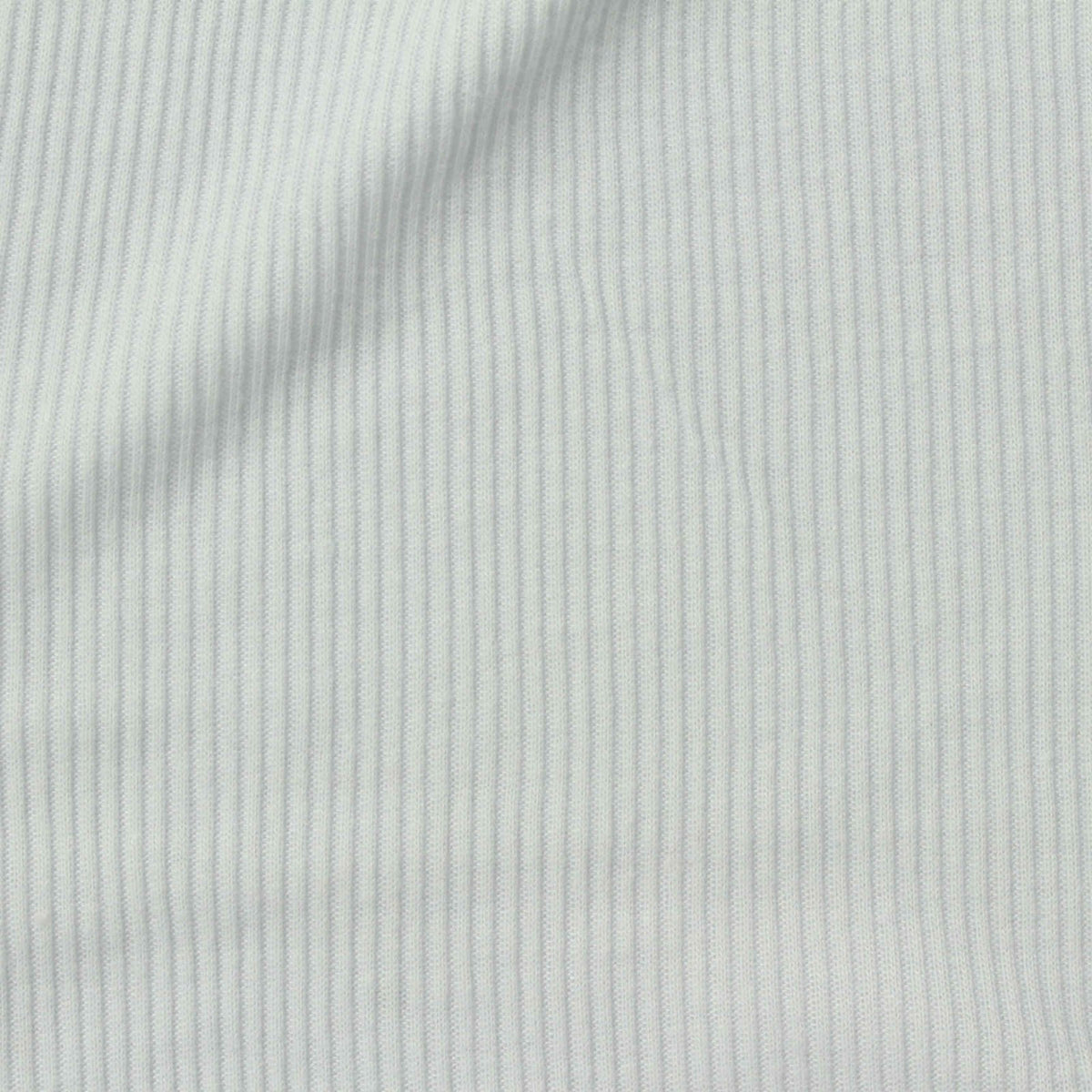 100% Polyester Rib Knit Fabric, 206 gsm, 150 cm — Blue