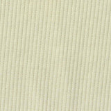 Polyester Cotton Stretch Rib Knit Fabric, 381 gsm, 131 cm — Beige — texture