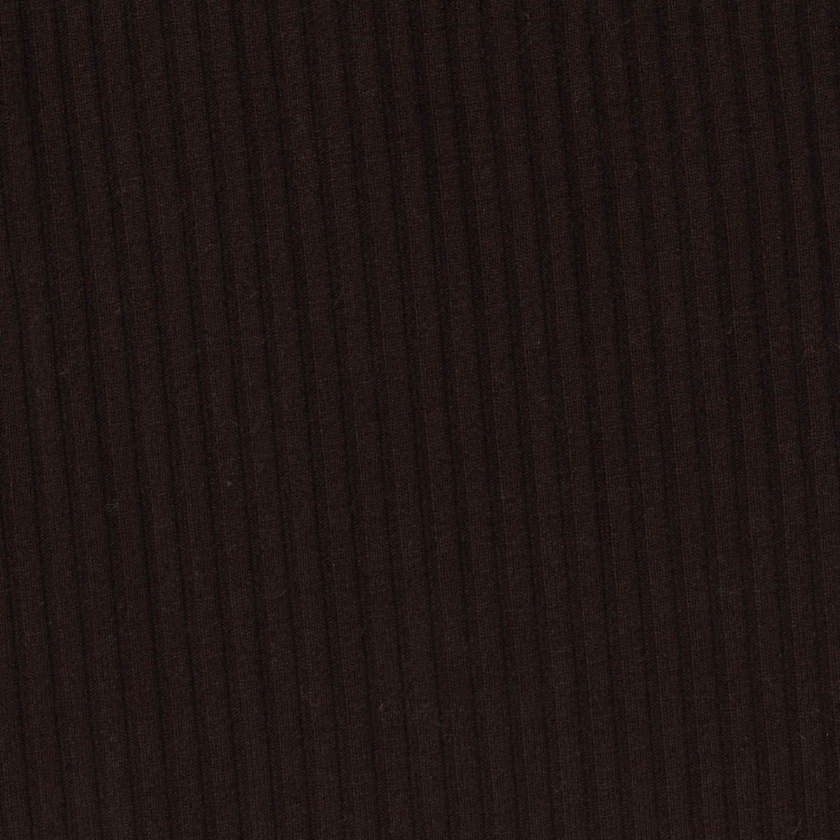 Polyester Viscose Stretch Rib Knit Fabric, 250 gsm, 148 cm — Brown