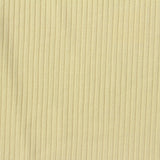 Polyester Viscose Stretch Rib Knit Fabric, 260 gsm, 150 cm — Yellow