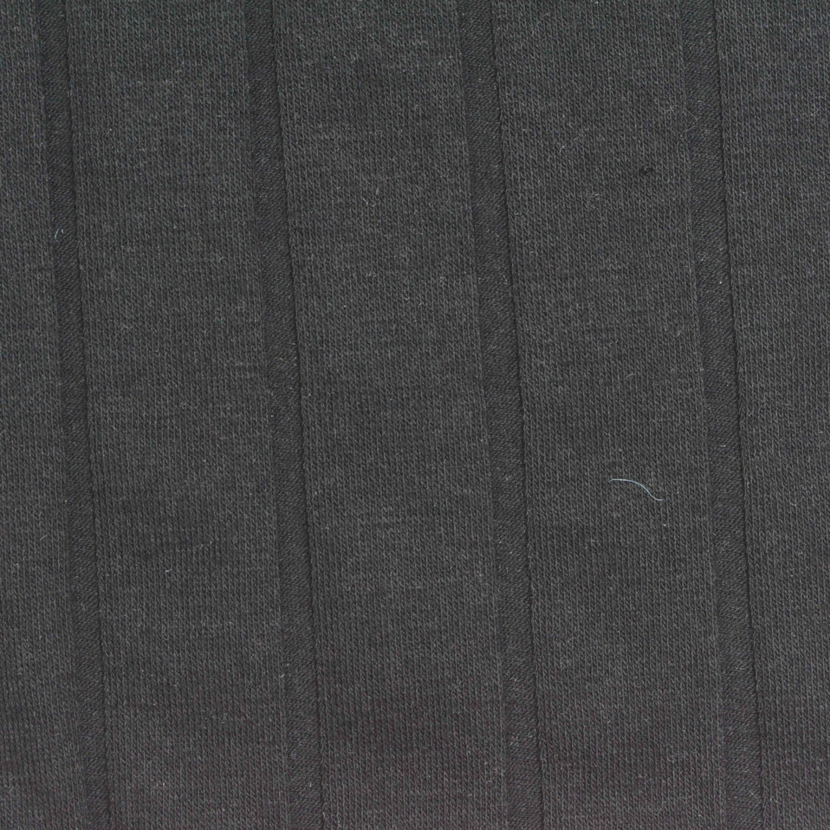 Cotton Polyester Stretch Rib Knit Fabric, 160 gsm, 165 cm — Grey