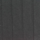 Cotton Polyester Stretch Rib Knit Fabric, 168 gsm, 130 cm — Black